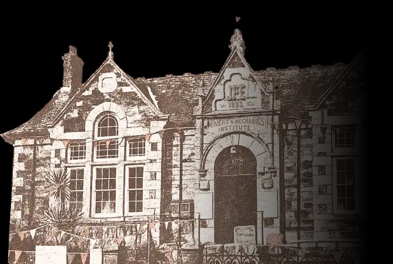 Sketch of the Miners & Mechanics' Institute